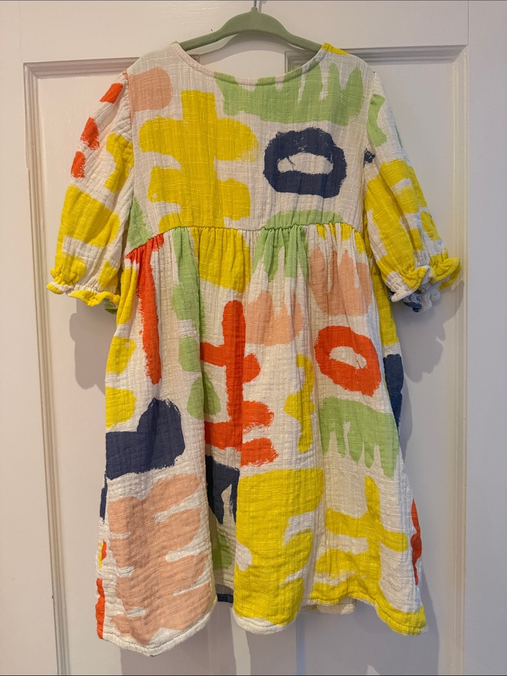 Bobo Choses Abstract Print Girls' Smock Dress